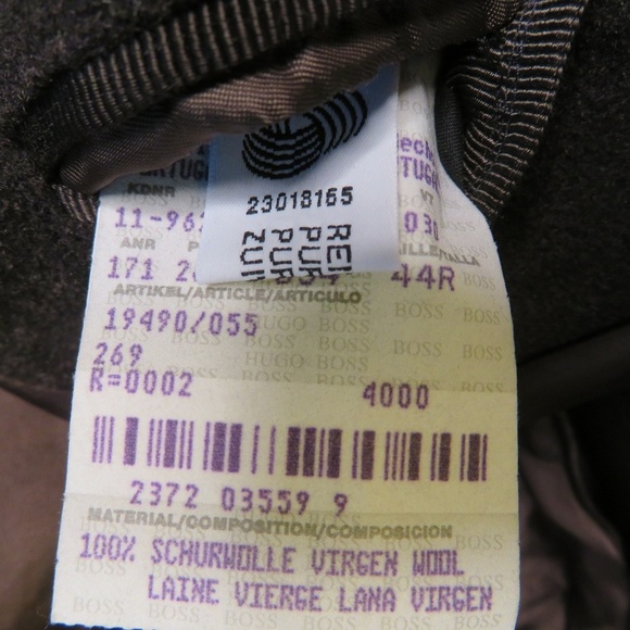 Hugo Boss Black Classic Trench Over Coat Jacket - Picture 5 of 8